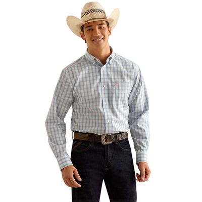 ARIAT RHETT WRINKLE FREE FITTED L/S SHIRT