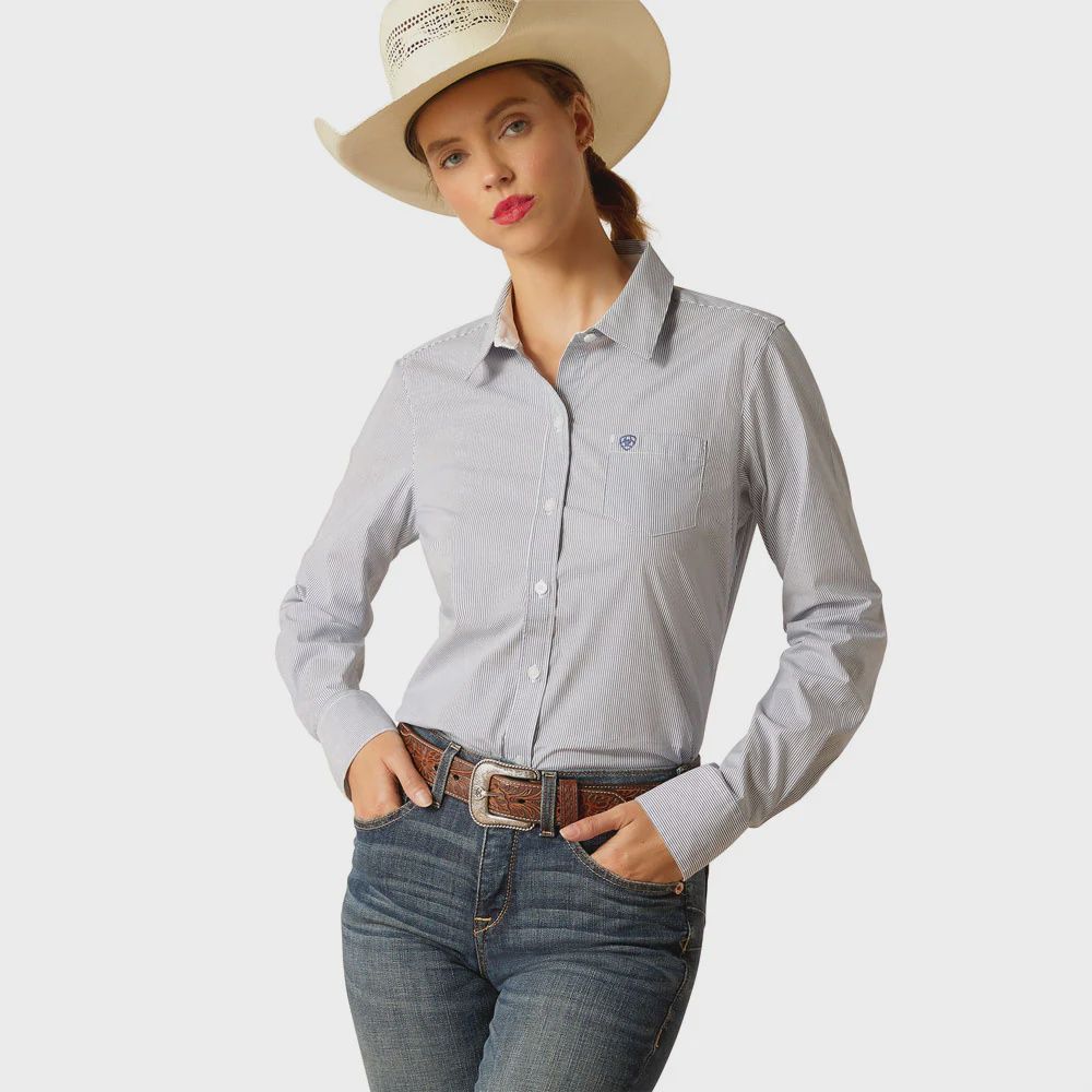 ARIAT WOMENS WRINKLE RESISTANT KIRBY L/S SHIRT