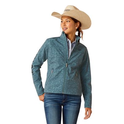 ARIAT WOMENS NEW TEAM SOFTSHELL JACKET LACEY