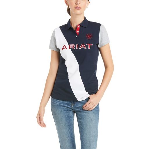 TARYN POLO 2., Colour: NAVY/RED, Size: XLARGE