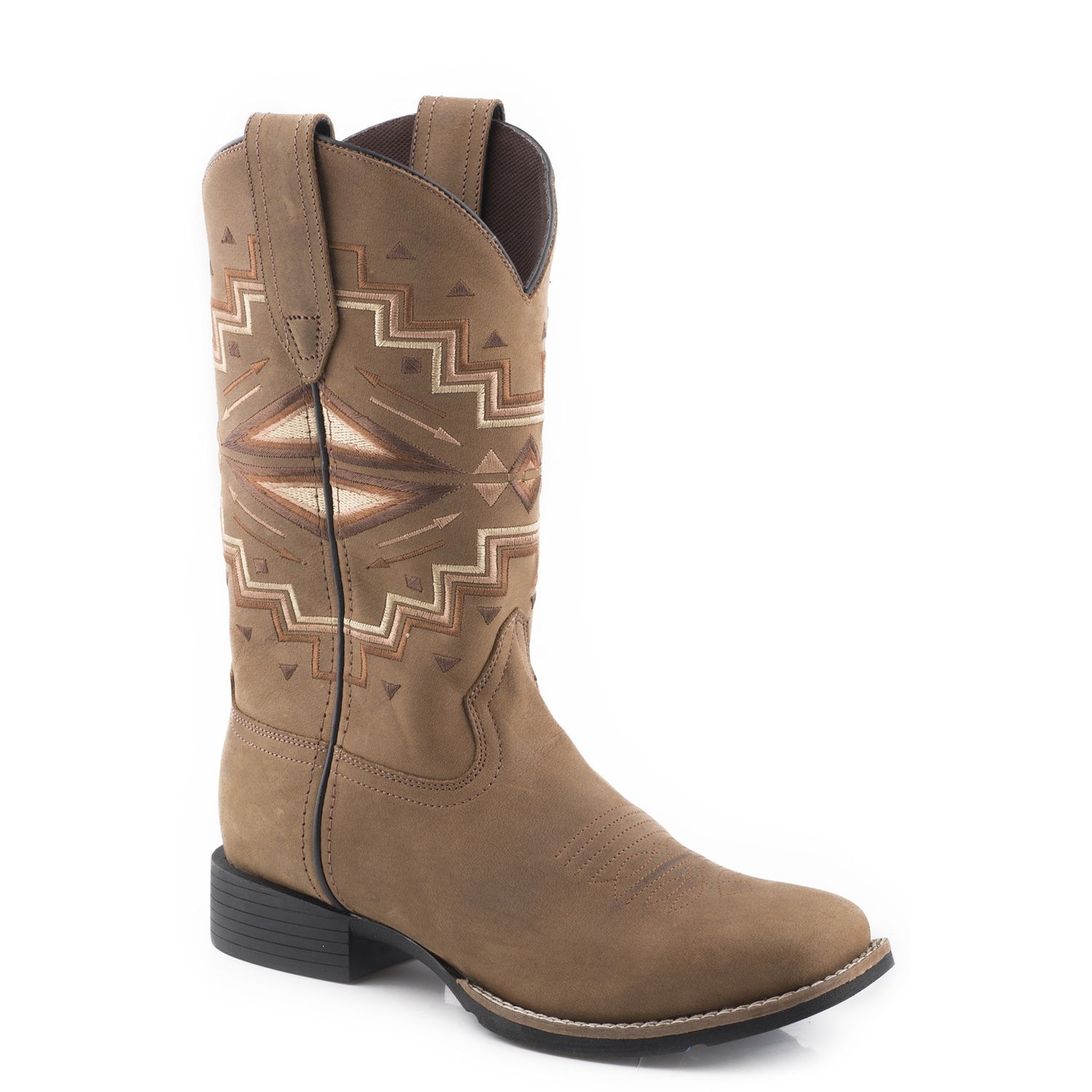 ROPER WOMENS MONTERAY AZTEC TAN BOOT