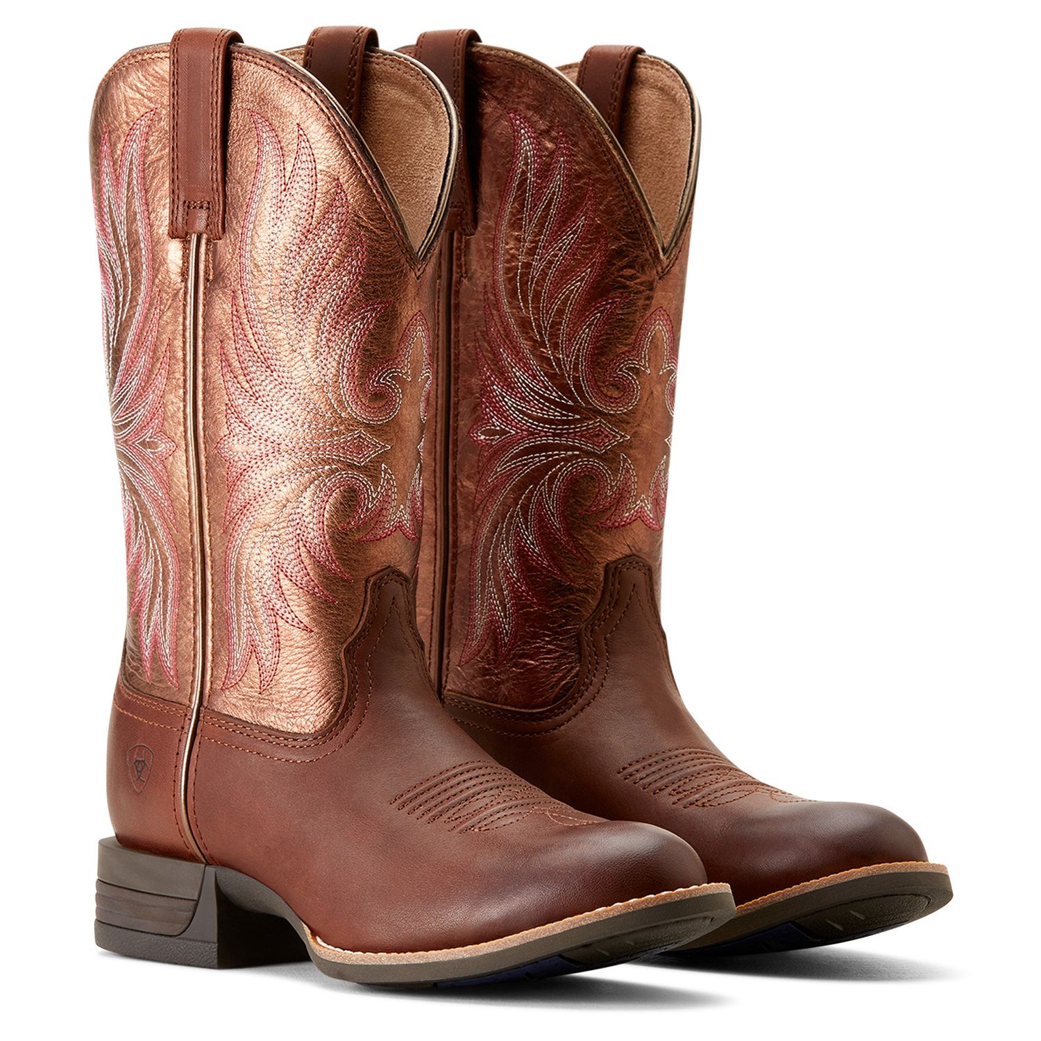 ARIAT WOMENS RANAHAN SIENNA SADDLE/ RUSTY RED