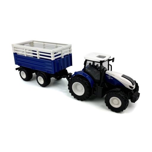 RC - TRACTOR AND TRAILER COMBO, Size: ONE SIZE, Colour: BLUE, Season: WINTER 2024
