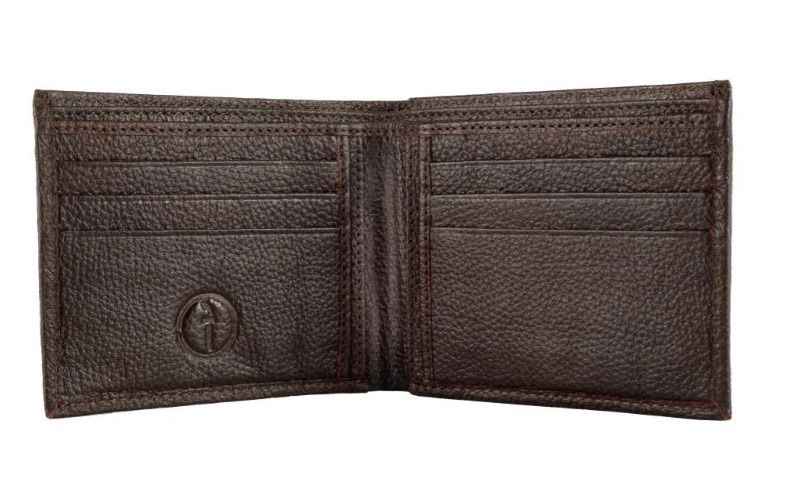 INDEPAL MENS WALLET OPEN SLOT OPEN, Colour: Dusty Antique
