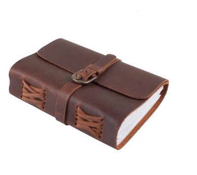 INDEPAL LEATHER JOURNAL BUCKLE A6