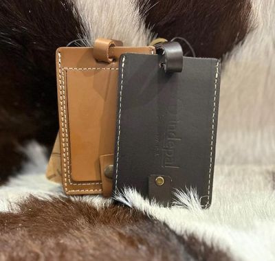 INDEPAL LEATHER LUGGAGE TAG