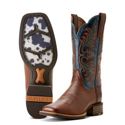 ARIAT WOMENS GILLETTE VINTAGE CARAMEL /ENDLESS SEA