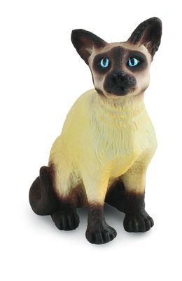 COLLECTA SIAMESE CAT SITTING