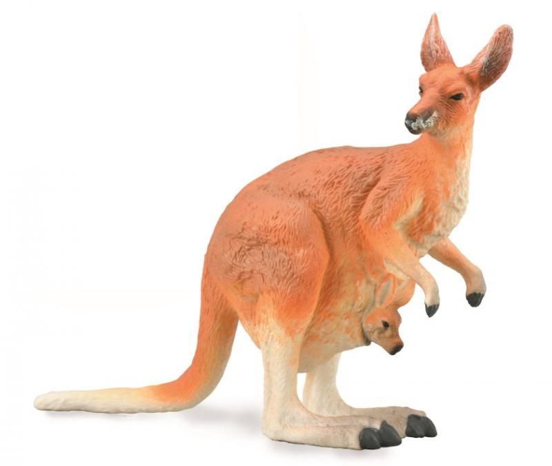 COLLECTA RED KANGEROO WITH JOEY