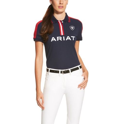 NEW TEAM POLO 2.0, Colour: NAVY, Season: ARIAT CORE PRODUCT, Size: SMALL