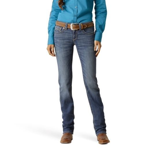 R.E.A.L. MID RISE EVERLEE STRAIGHT LEG