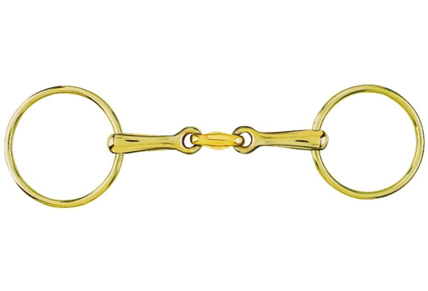 GOLD MEDAL LOOSE RING TRAINING SNAFFLE BIT