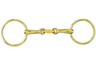 GOLD MEDAL LOOSE RING TRAINING SNAFFLE BIT