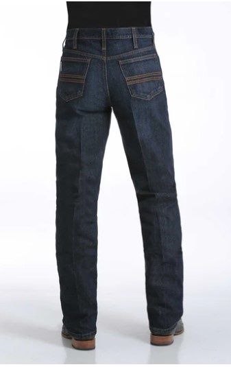CINCH MENS SILVER LABEL DARK JEAN MB98034022, Leg Length: 36, Waist: 27