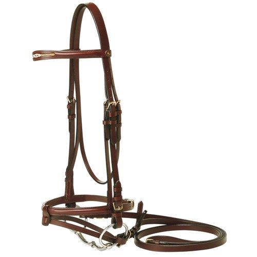JEREMY &amp; LORD PRESTIGE BROWN FULL BRIDLE