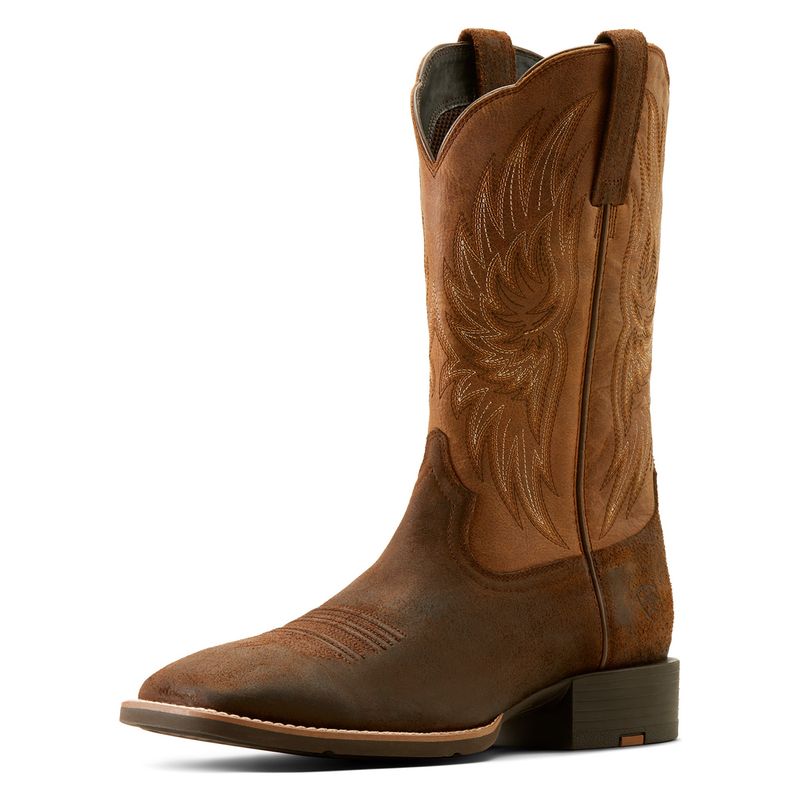 ARIAT MENS SPORT RIDER AGED SMOKEHOUSE/VINTAGE OAK
