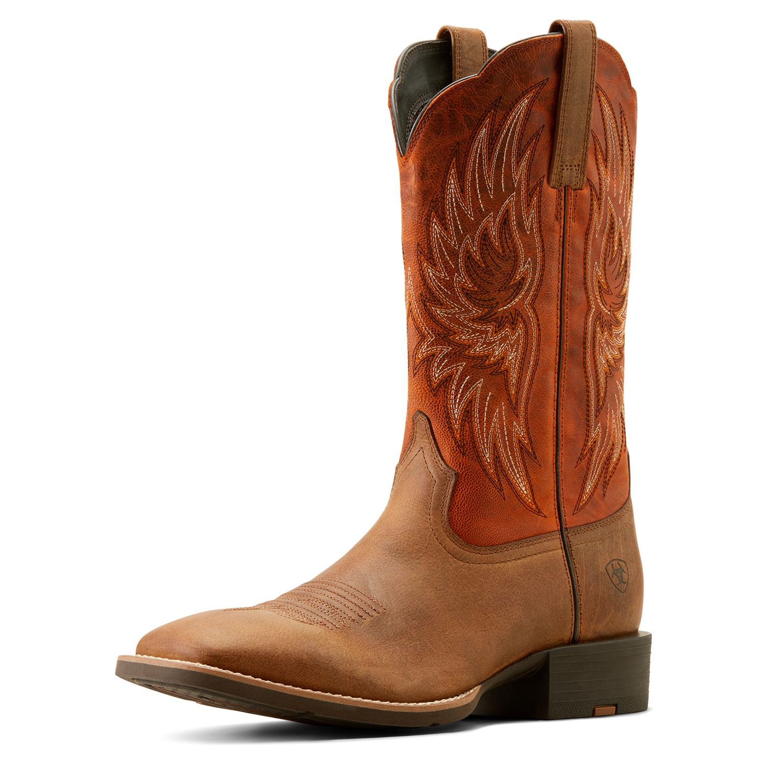 ARIAT MENS SPORT RIDER VINTAGE OAK/RUSTIC ORANGE