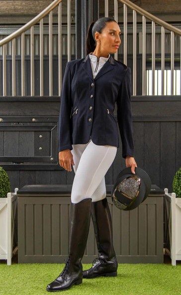 BARE EQUESTRIAN SNOW WHITE COMPETITION TIGHTS