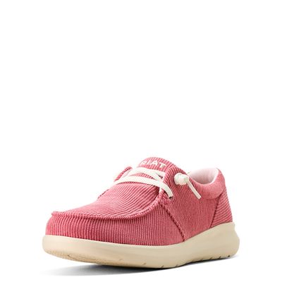 ARIAT WOMENS HILO PINK CORDUROY
