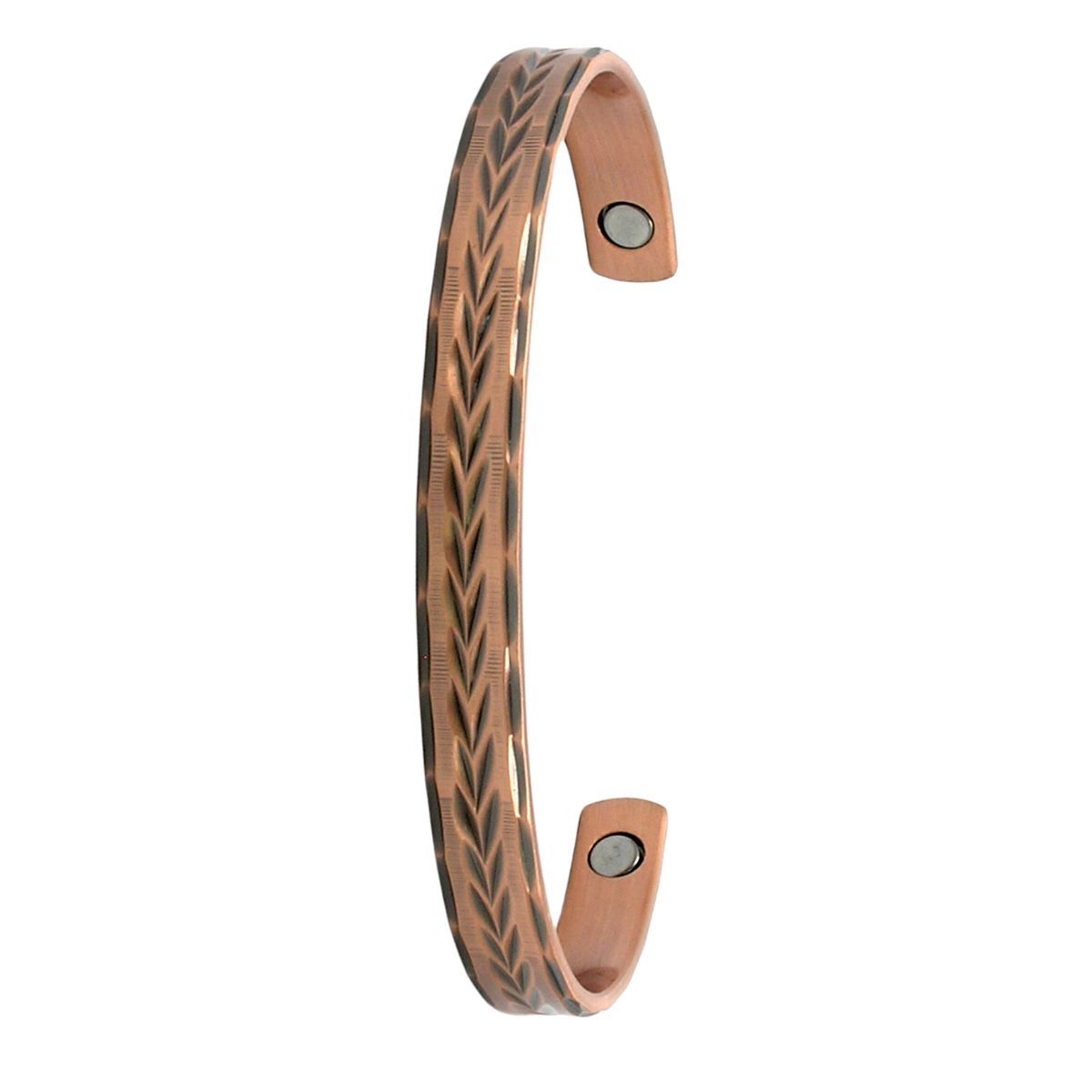 FEATHERED ARROW COPPER BANGLE