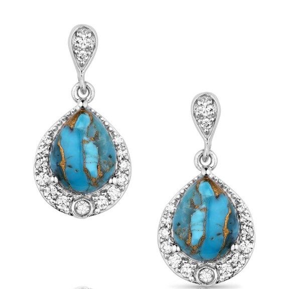 BLUE RIVERS TURQUOISE EARRINGS