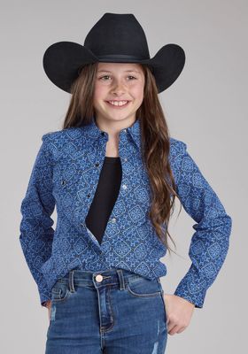 ROPER GIRLS AMARILLO COLLECTION BLUE