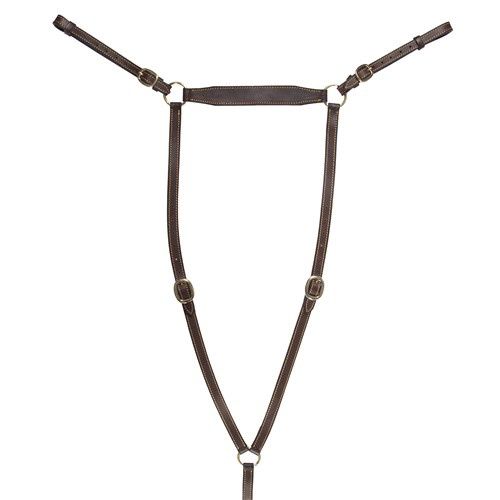 FLINDERS EDGE SEWN STOCKMANS BREAST PLATE, Size: COB