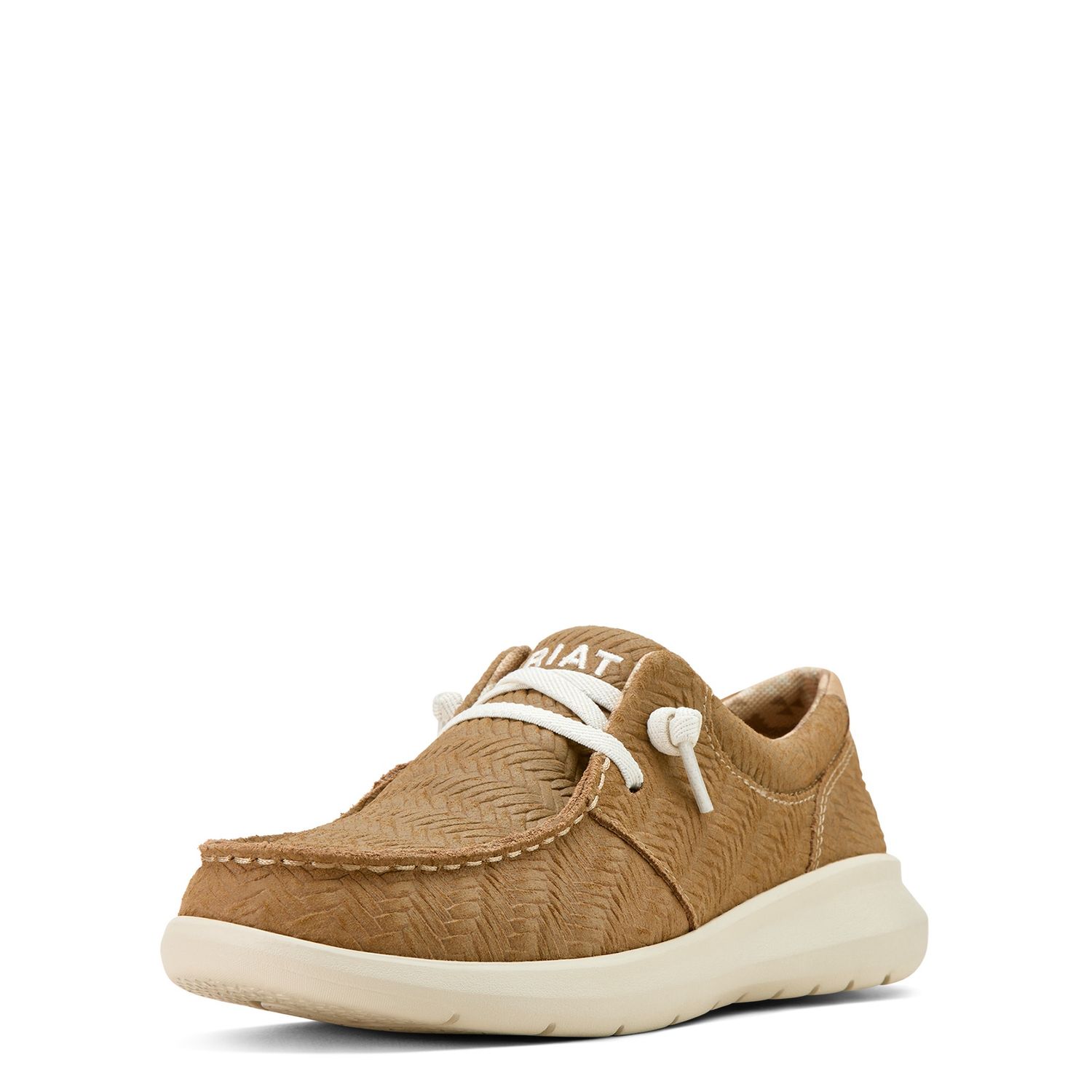 ARIAT WOMENS HILO TAN WOVEN EMBOSS