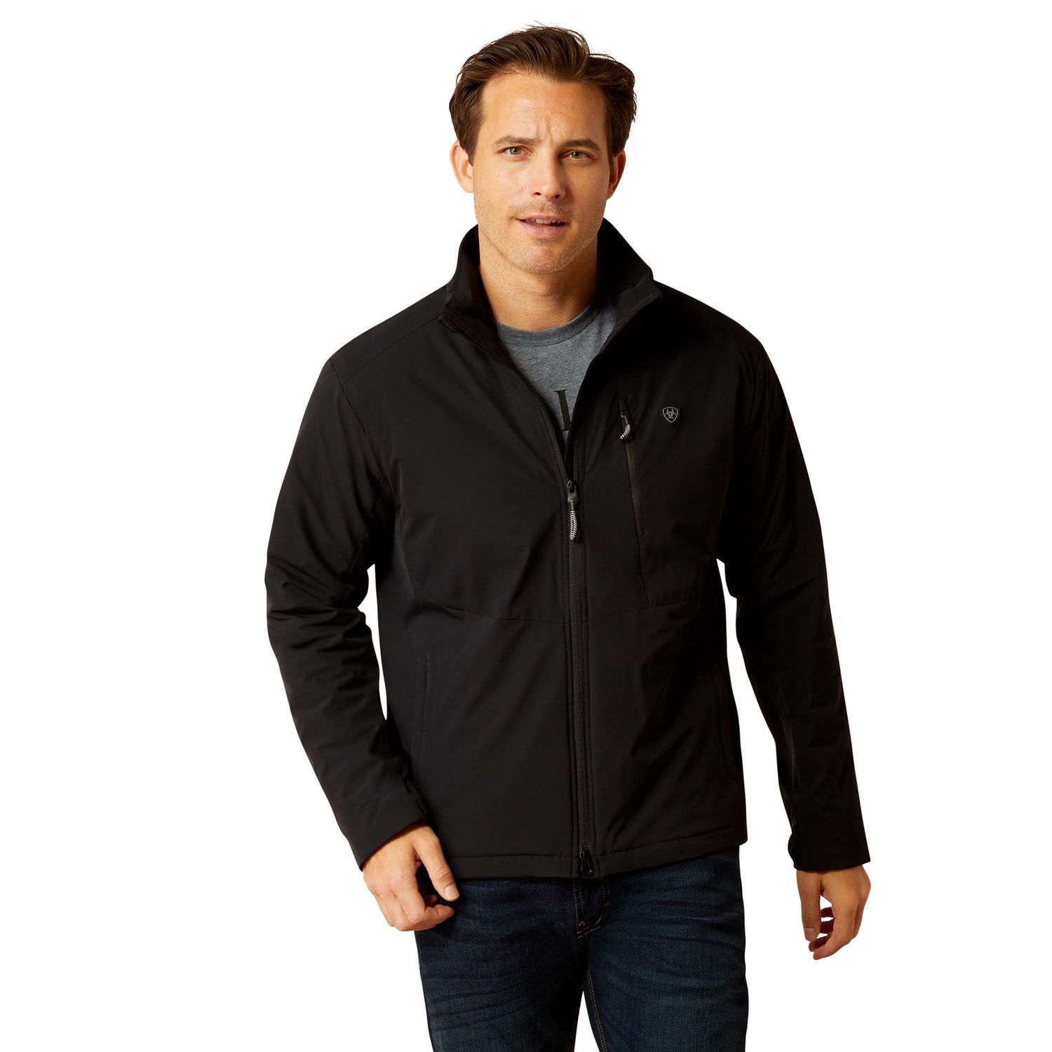 ARIAT MENS RION INSULATED BLACK JACKET