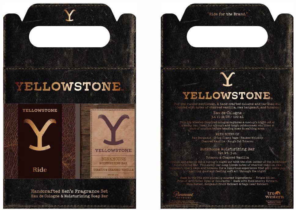 MENS YELLOWSTONE RIDE BUNKHOUSE GIFT SET