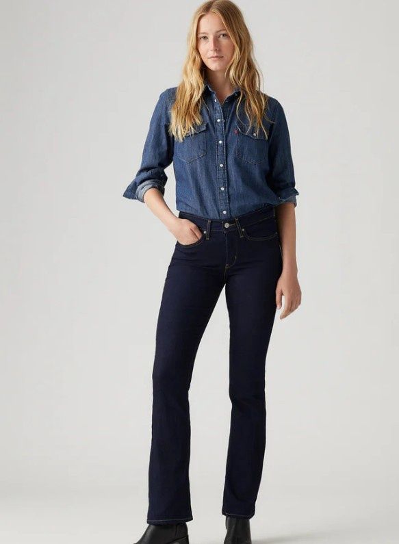 WOMENS LEVI 315 SHAPING JEAN