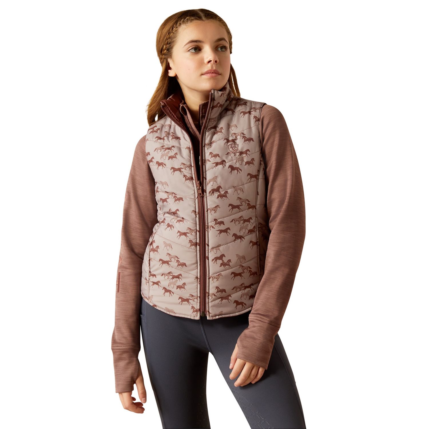ARIAT GIRLS BELLA REVERSIBLE INSULATED VEST