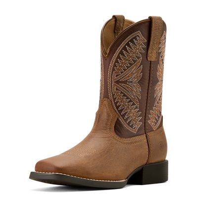 ARIAT YOUTH RUDIOSO PEARL /CHOCOLATE BROWN