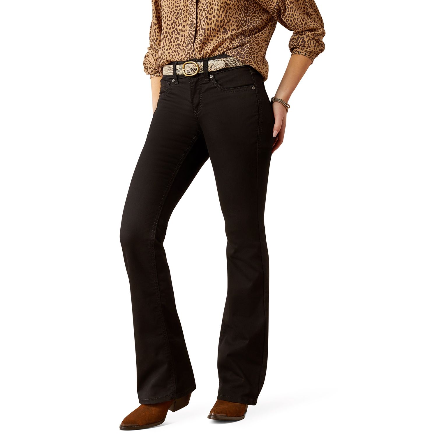 PERFECT RISE ELLA BOOT CUT BLACK