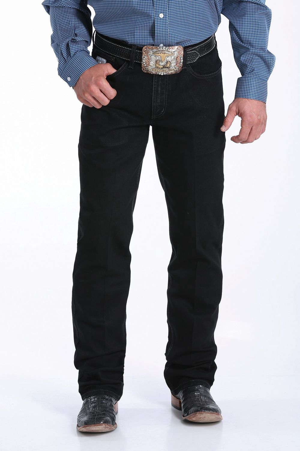 MENS SLIM FIT SILVER LABEL BLACK MB98034012