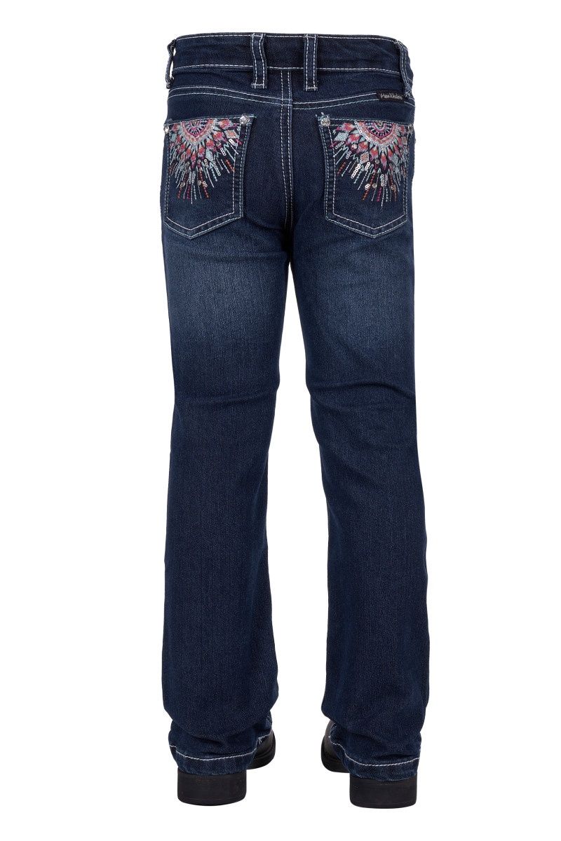 Girl’s Adeline Boot Cut Jean PCP5211606, Size: 2