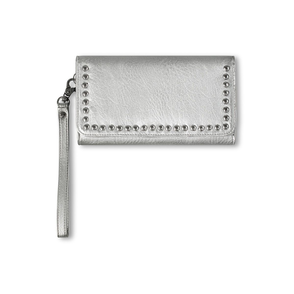 ARIAT WOMENS STELLA CLUTCH WALLET, Colour: SILVER