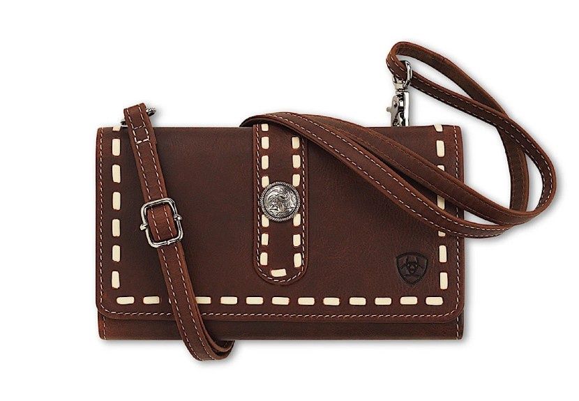 ARIAT WOMENS TEAGAN CROSSBODY CLUTCH