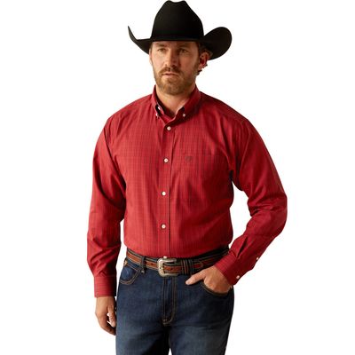 ARIAT MENS WRINKLE FREE IAN LS SHIRT.