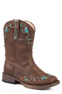 ROPER TODDLER HEARTS BROWN
