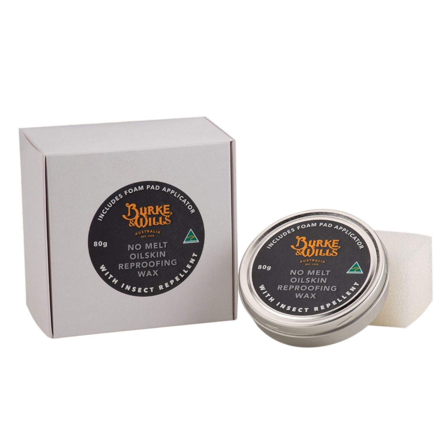 No Melt Oilskin Reproofing Wax 80g