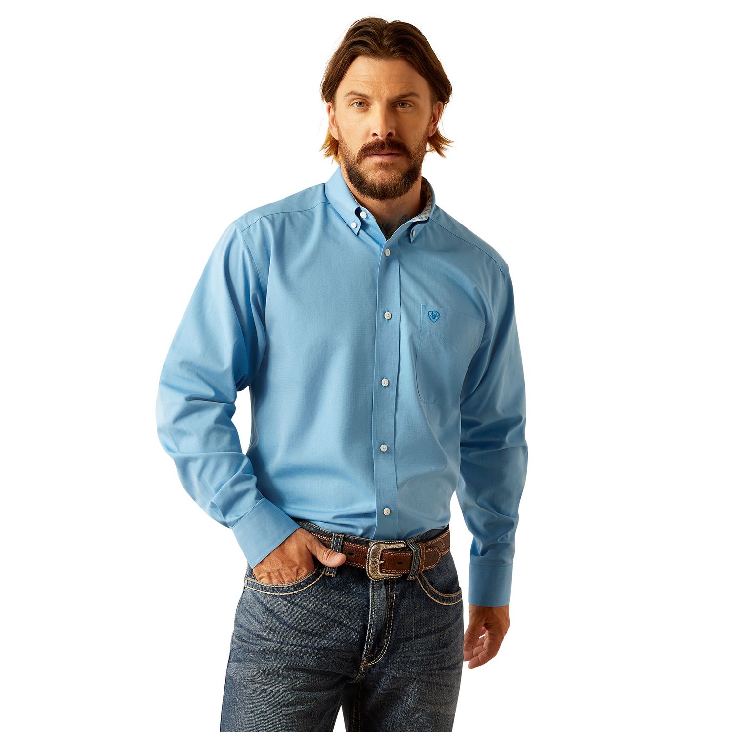 MENS WRINKLE FREE BODIE CLASSIC FIT SHIRT