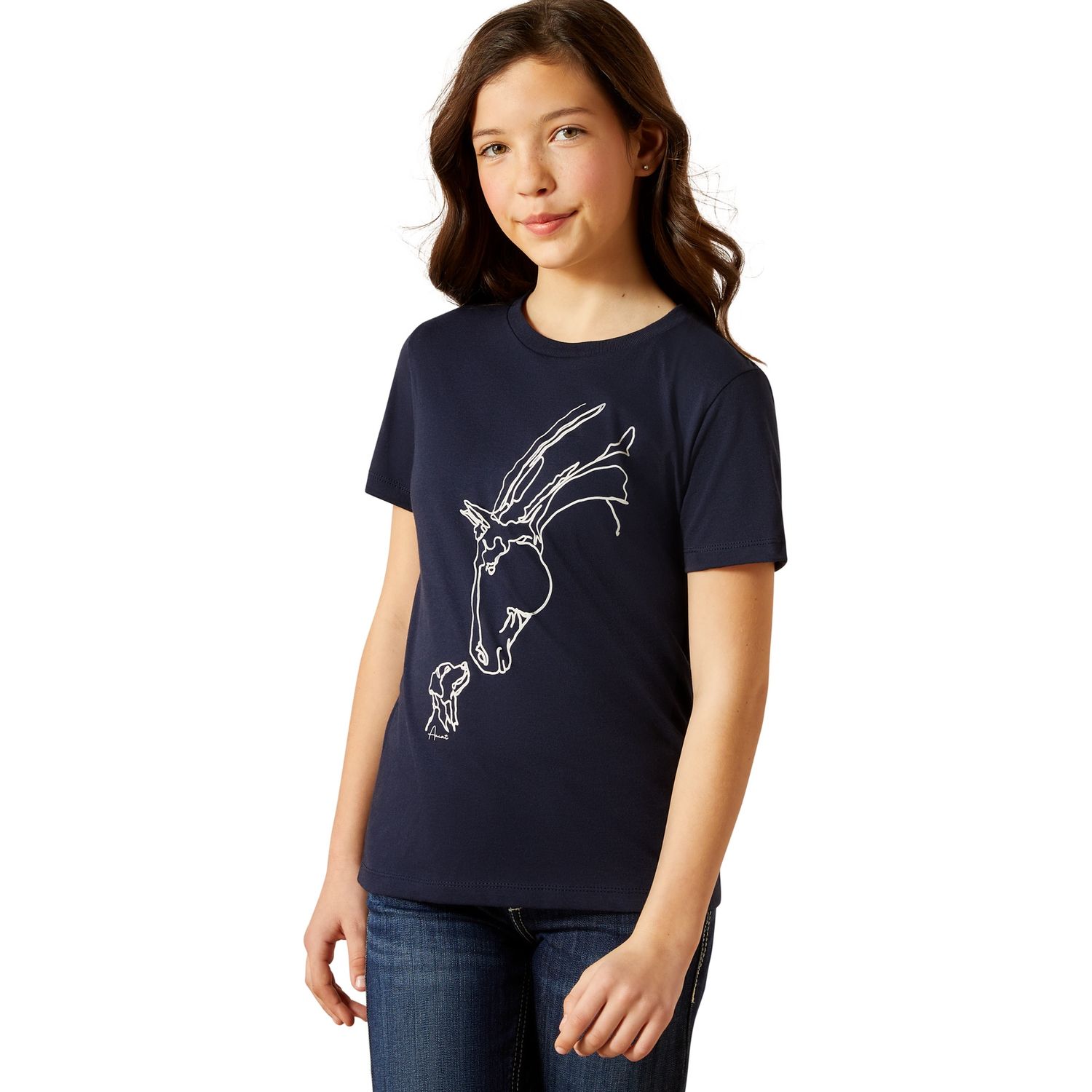 HAY GIRL SHORT SLEEVE TEE