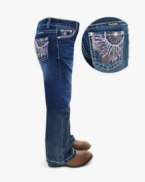 GIRLS WILLA BOOT CUT JEAN PCP5201652