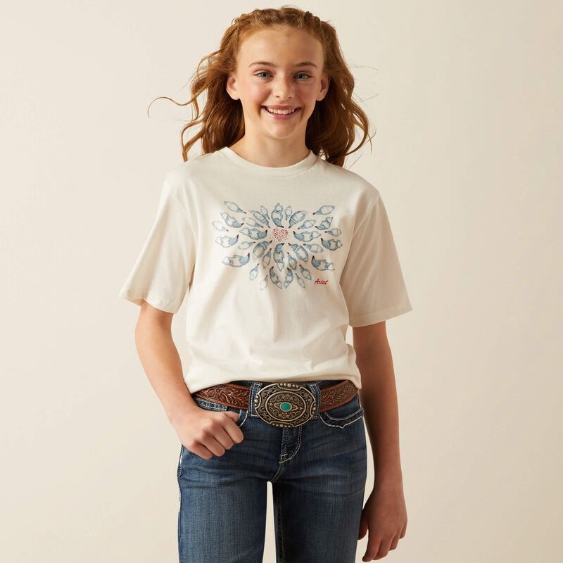 GIRLS CHICKEN LOVE TEE