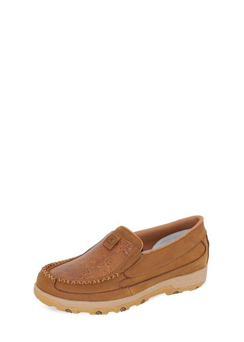 WOMENS FLOWER CELLSTRETCH SLIP ON