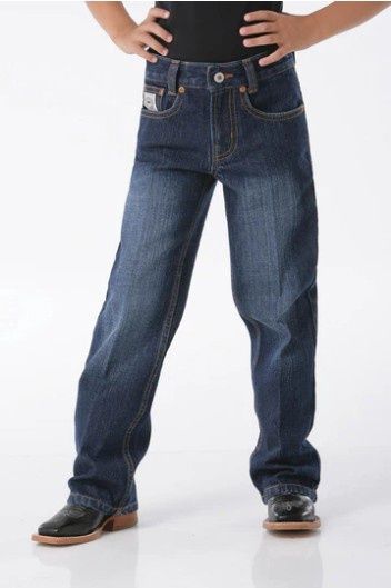 BOYS WHITE LABEL REGULAR JEAN MB12882002, Size: 4R