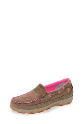 WOMENS CELLSTRETCH SLIP ON BOMBER/BLUE/PINK