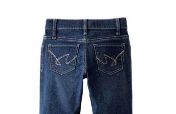 Cruel Girl Western Jeans Girls Violet Hand Sanded Dark Wash, Waist: 4S