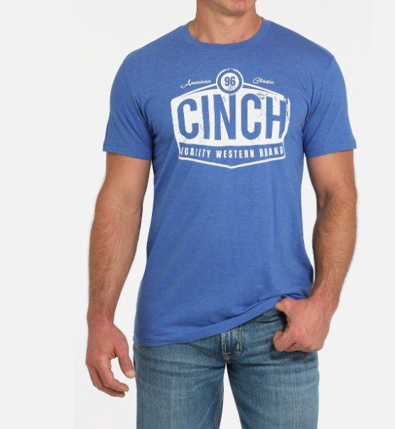 Cinch Royal Blue Cinch Logo - Mens Tee - Mtt1690682